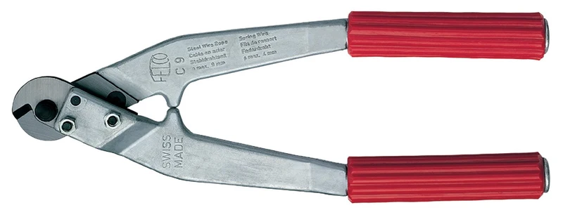 FELCO Drahtseilschere C9 325 mm mit Kunststoffüberzug für Kabel und Federstahldraht