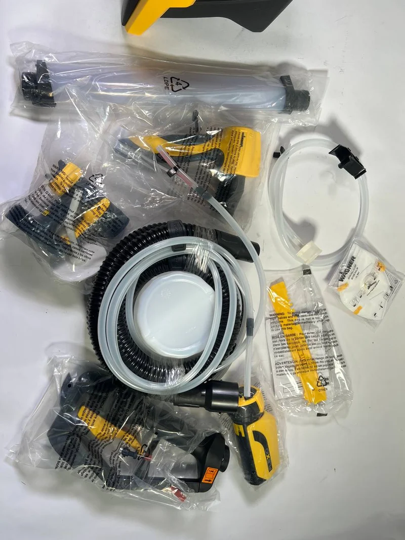 Wagner W 690 FLEXiO Farbsprühsystem 630 Watt 0,8 l 1,8 l ( 2361543 ) - Leicht Gebraucht