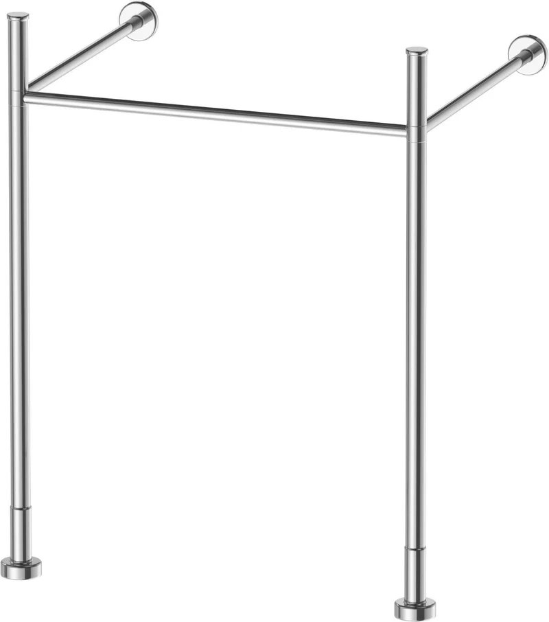 DURAVIT Metallkonsole Vero Air höhenverstellbar 355x525 mm Chrom für Waschtisch 236860
