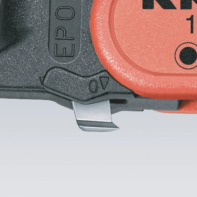 KNIPEX Abmantelungswerkzeug 150 mm – für Rundkabel ab Ø 25 mm, Schnitttiefe bis 5 mm