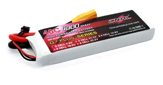 CNHL 2S LiPo Akku 4000mAh 7,4V 40C Lipo Akku mit XT90 Stecker