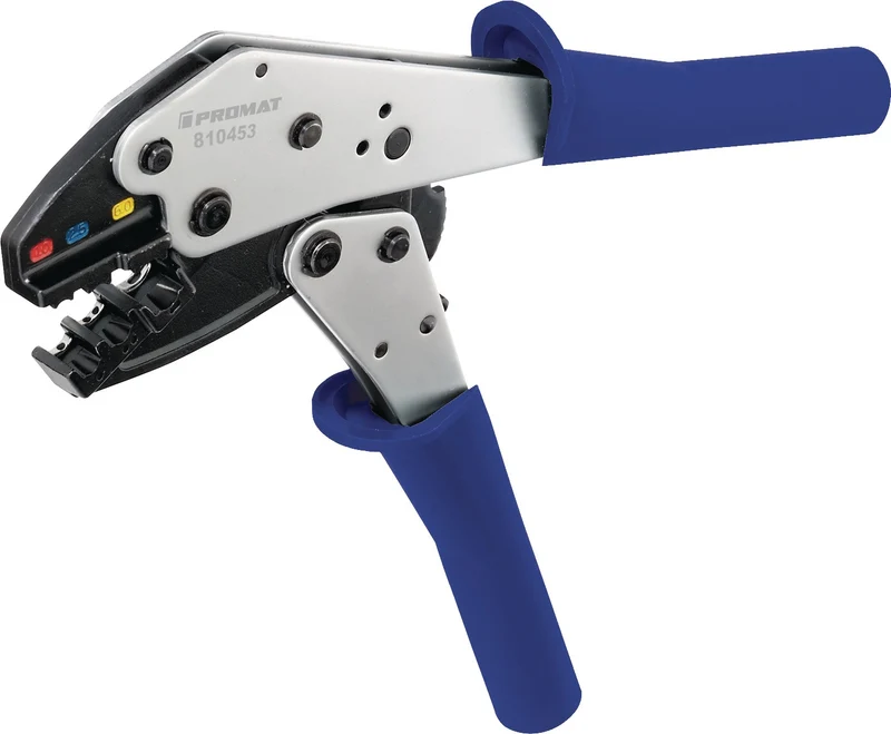 PROMAT Crimpzange 235 mm für isolierte Verbinder 0,5–6 mm²