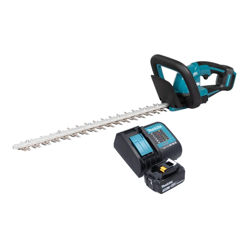 Makita DUH 506 SF Akku Heckenschere 18 V 50 cm Brushless + 1x Akku 3,0 Ah + Ladegerät