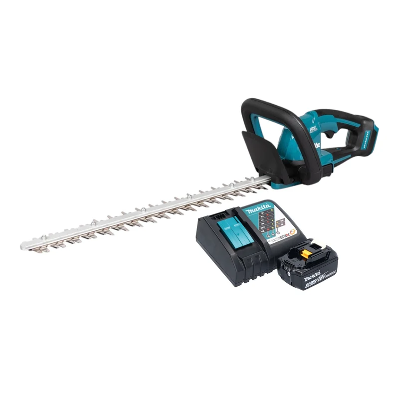 Makita DUH 506 RM Akku Heckenschere 18 V 50 cm Brushless + 1x Akku 4,0 Ah + Ladegerät