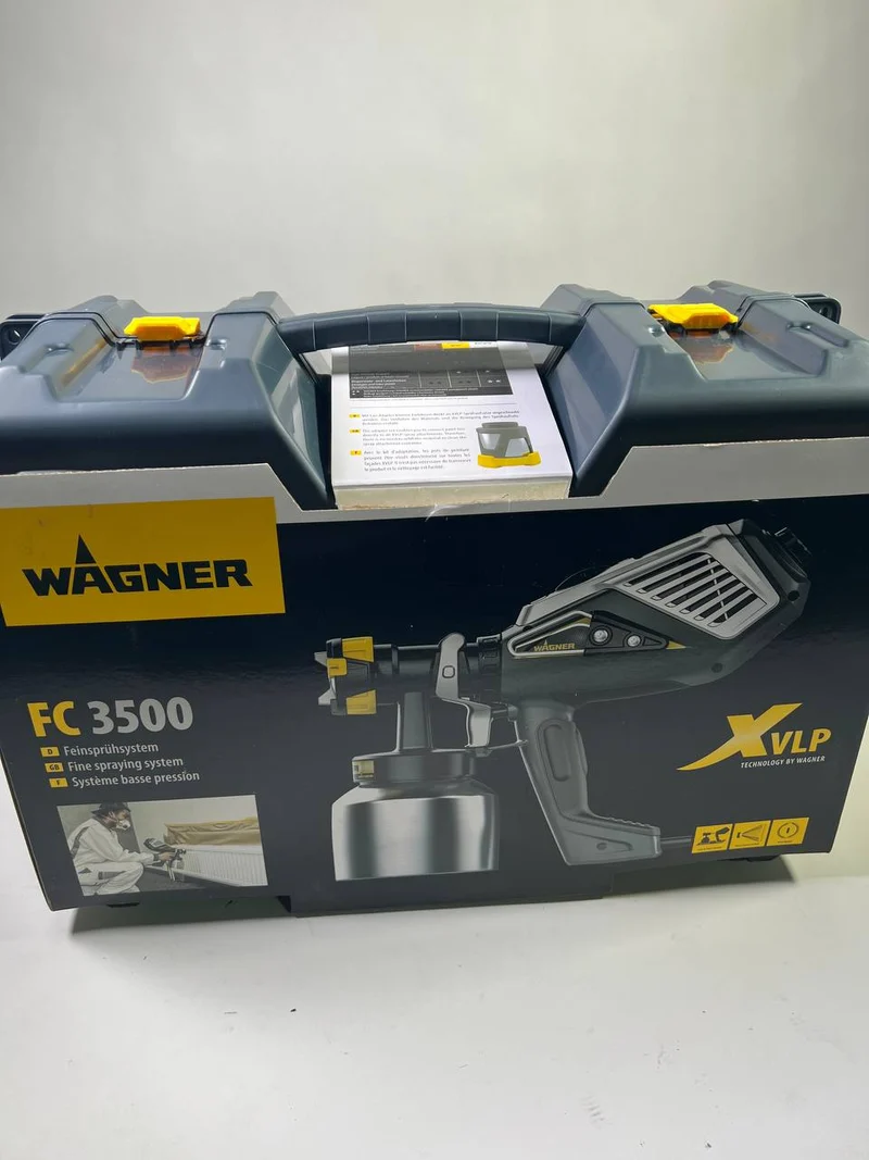 Wagner XVLP FinishControl 3500 Farbsprühsystem 700 Watt 1,0 l ( 2341501 ) im Koffer - Beschädigt