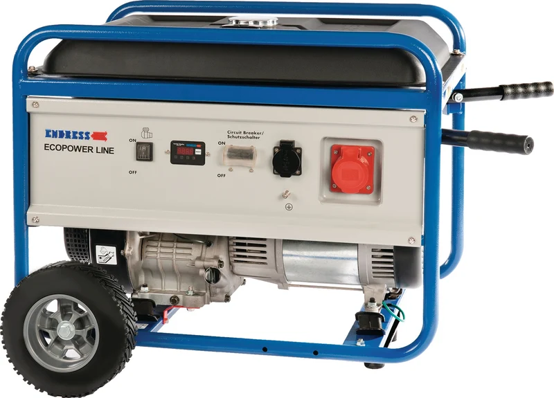 ENDRESS Stromerzeuger ESE 6000 DBS 6,25 kVA / 5 kW Benzin – AVR & Ölmangel-Abschaltung