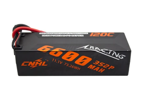 CNHL Racing Series 6600mAh 11,1V 3S 120C Hartschalen-Lipo-Akku mit T/Dean-Stecker