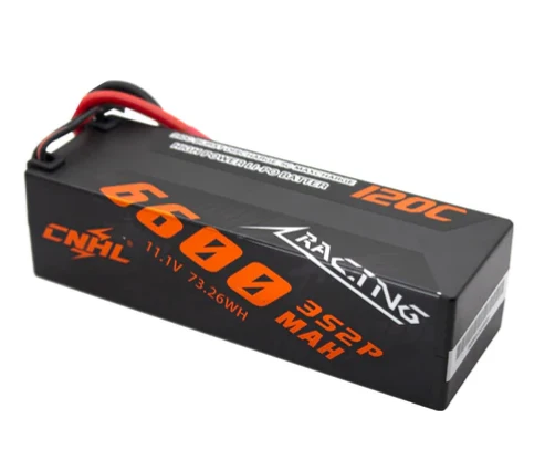 CNHL Racing Series 6600mAh 11,1V 3S 120C Hartschalen-Lipo-Akku mit T/Dean-Stecker