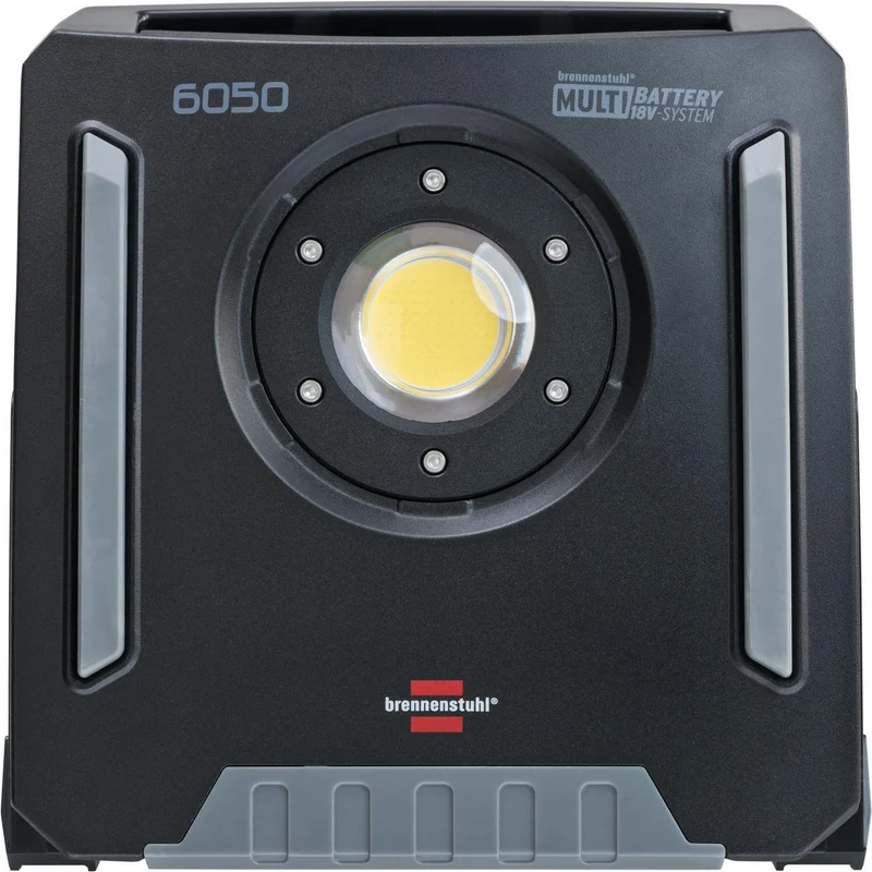 BRENNENSTUHL LED-Hybrid-Baustrahler 6050 MH, 61,6 W, 6200 lm, 18 V, IP65, 5 m Kabel