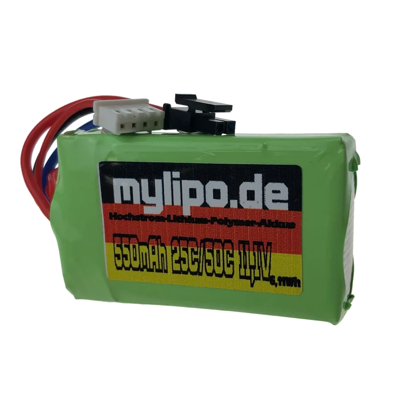 Mylipo Lipo Akku 550mAh 11,1V 25C/50C HIROBO SRB Quark SG