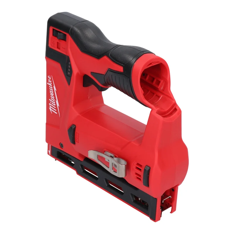 Milwaukee M12 BST-202 Akku Tacker 12 V 6 - 14 mm + 2x Akku 2,0 Ah + Ladegerät