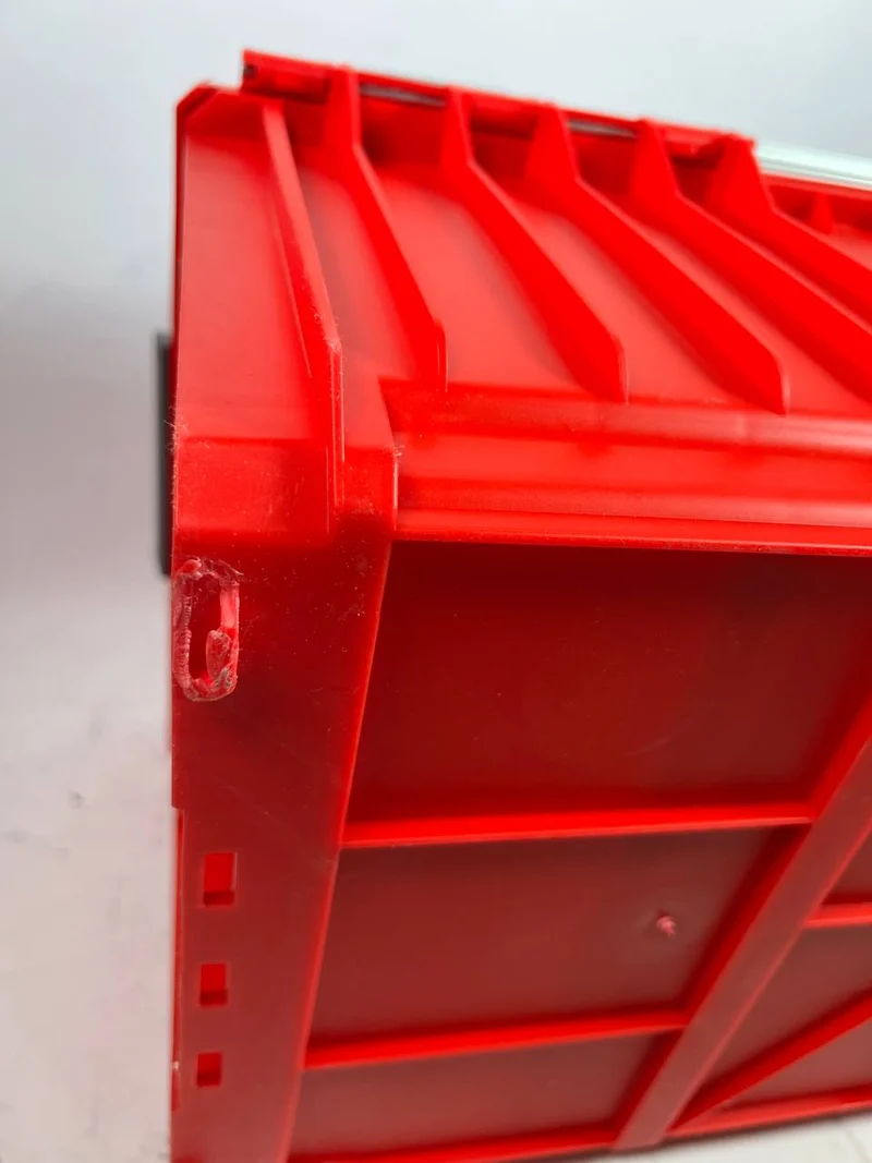 Qbrick System PRIME Toolbox 250 Expert RED ULTRA HD Custom mit Organizer stapelbar - Beschädigt