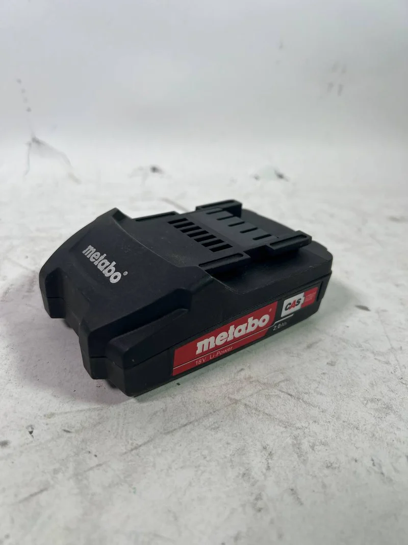 Metabo Li-Power Akkupack 18 V 2,0 Ah CAS Li-Ion Akku ( 625596000 ) mit Ladestandsanzeige - Leicht Gebraucht