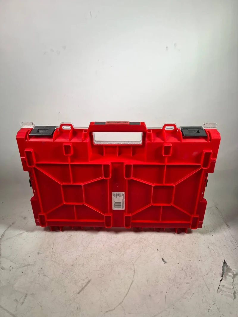 Qbrick System ONE Organizer L 2.0 RED ULTRA HD stapelbar 531 x 379 x 77 mm 6 l IP66 mit 10 Inlays - Leicht Gebraucht