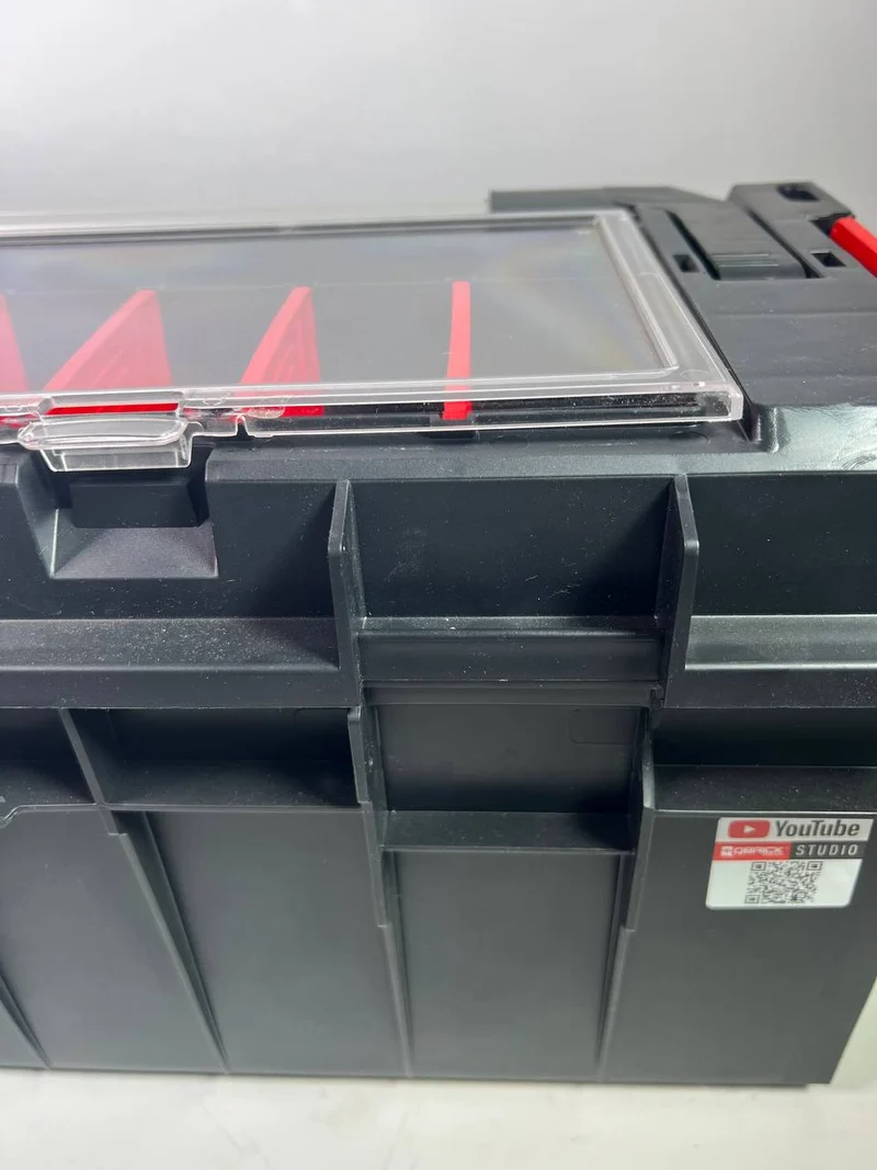 Qbrick System PRO 700 Expert stapelbar 650 x 270 x 272 mm 29l IP54 mit 11 Kammern - Beschädigt
