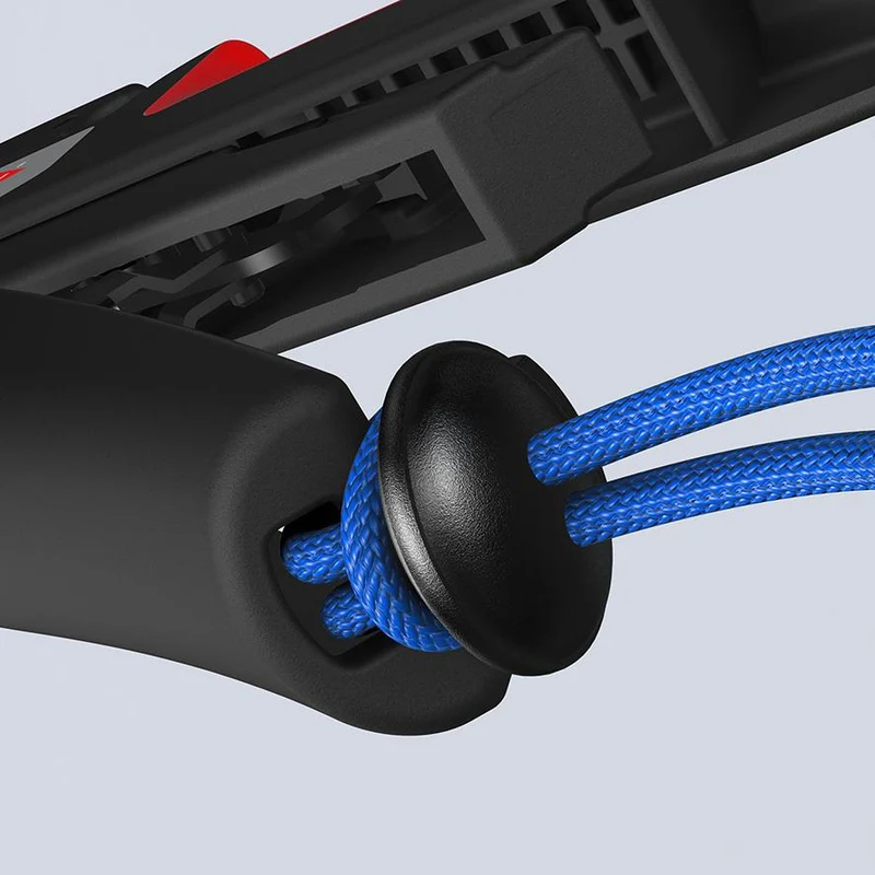 KNIPEX Automatikabisolierzange EvoStrip 200 mm für 0,03-10 mm² – selbsteinstellend, mit Drahtschneider
