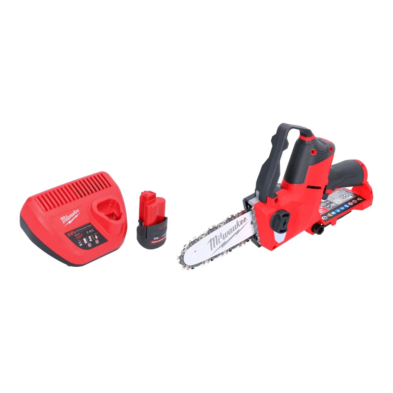 Milwaukee M12 FHS-251 Akku Astsäge 12 V 15 cm Brushless + 1x Akku 2,5 Ah + Ladegerät