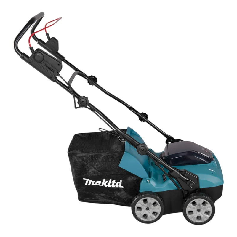 Makita UV 001 GM201 Akku Vertikutierer 40 V max. XGT 38 cm 50 l Brushless + 2x Akku 4,0 Ah + Ladegerät