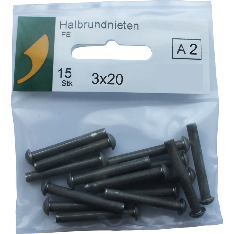 SBV-Halbrundnieten Eisen