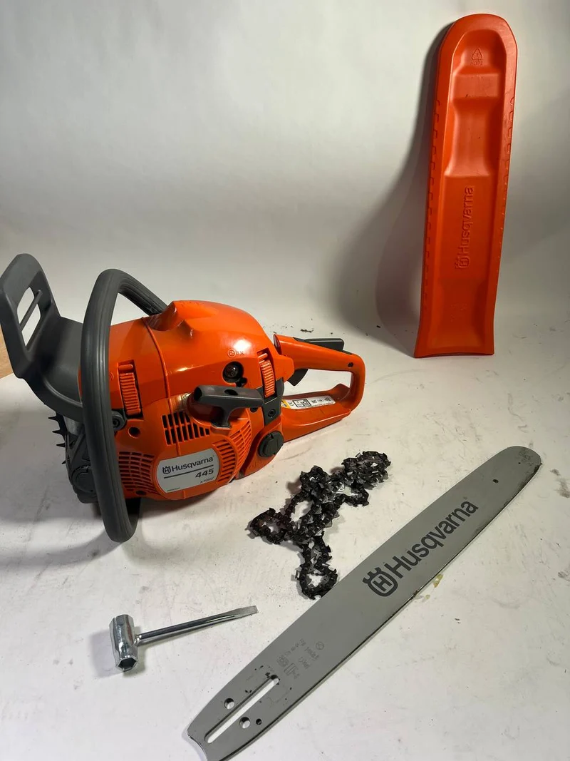 Husqvarna 445 II Benzin Kettensäge 2,1 kW 45,7 cm³ 50 cm ( 9705587-38 ) - Reparaturgerät