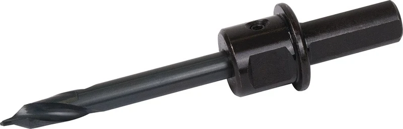 PROMAT Aufnahmeschaft 6-KT mit Zentrierbohrer für HM-Lochsägen 64-100 mm