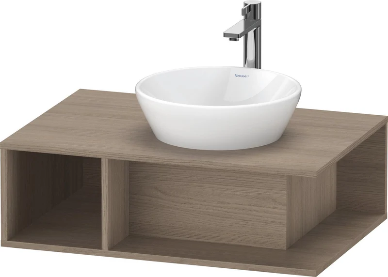 DURAVIT D-Neo WTU wandh.,1 offenes Fach l., Eiche Terra