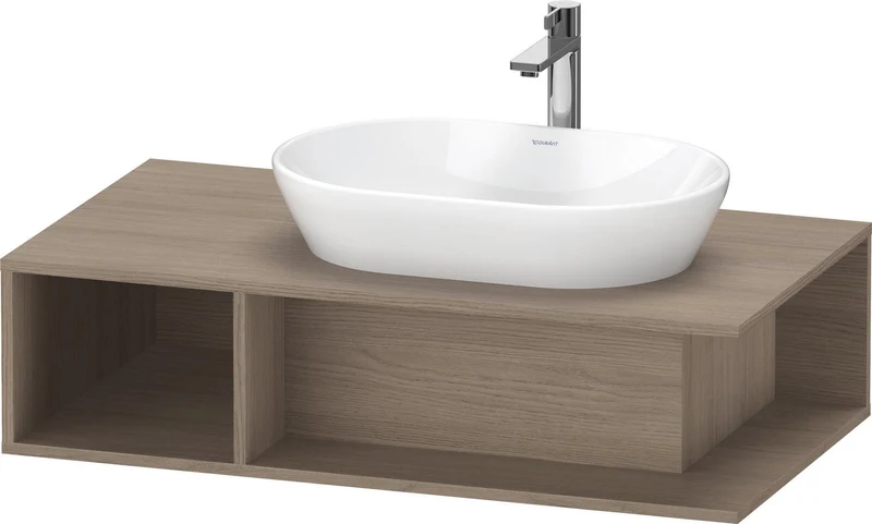 DURAVIT D-Neo WTU wandh.,1 offenes Fach l., Eiche Terra