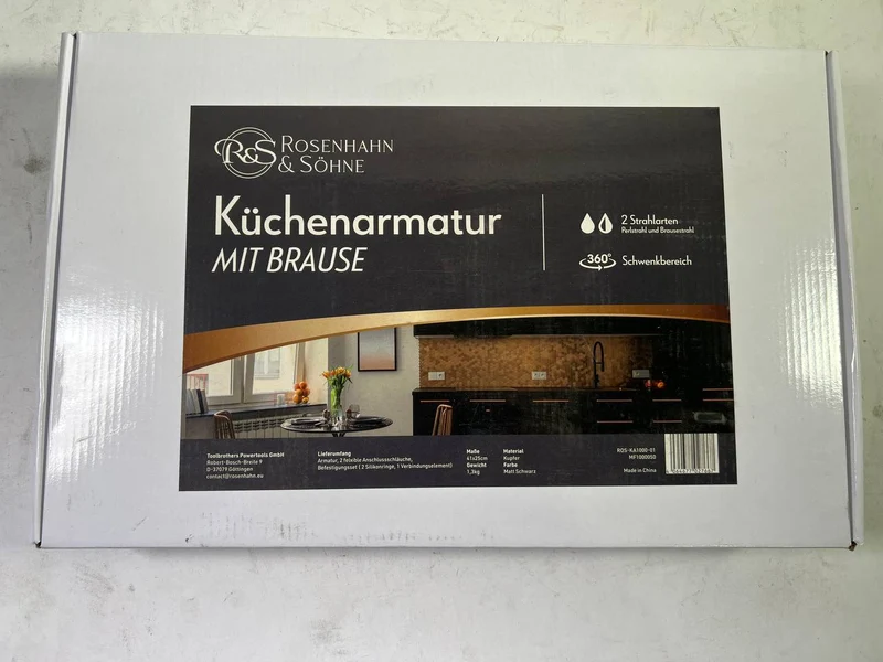 Rosenhahn & Söhne Sylt 200 Küchenarmatur mit Brause - Neuwertig