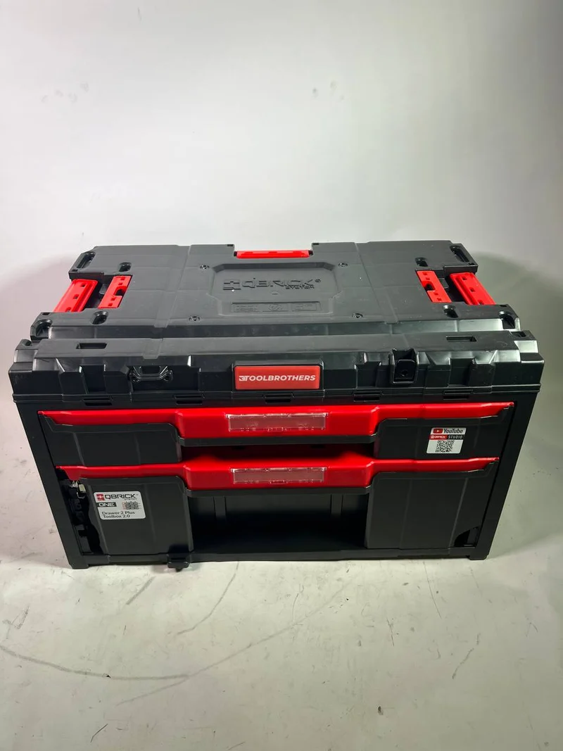 Qbrick System ONE Drawer 2 Plus Toolbox 2.0 modularer Werkzeugkasten - Beschädigt