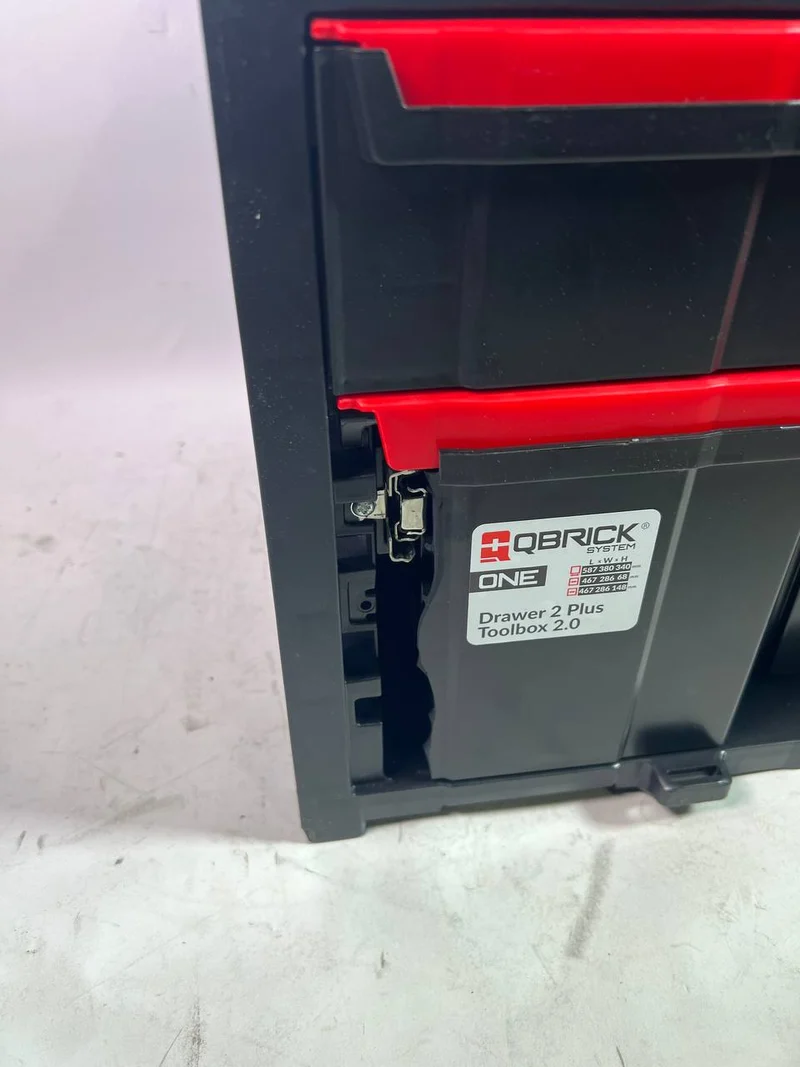 Qbrick System ONE Drawer 2 Plus Toolbox 2.0 modularer Werkzeugkasten - Beschädigt