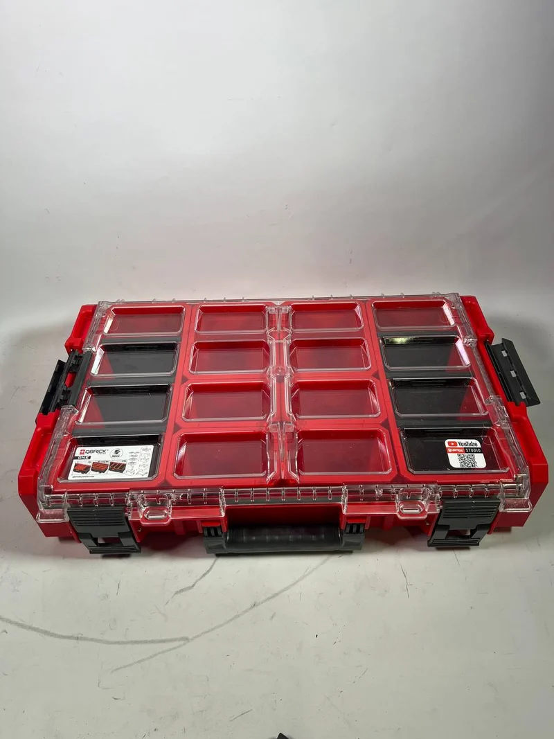 Qbrick System ONE Organizer XL 2.0 RED ULTRA HD Custom - Beschädigt