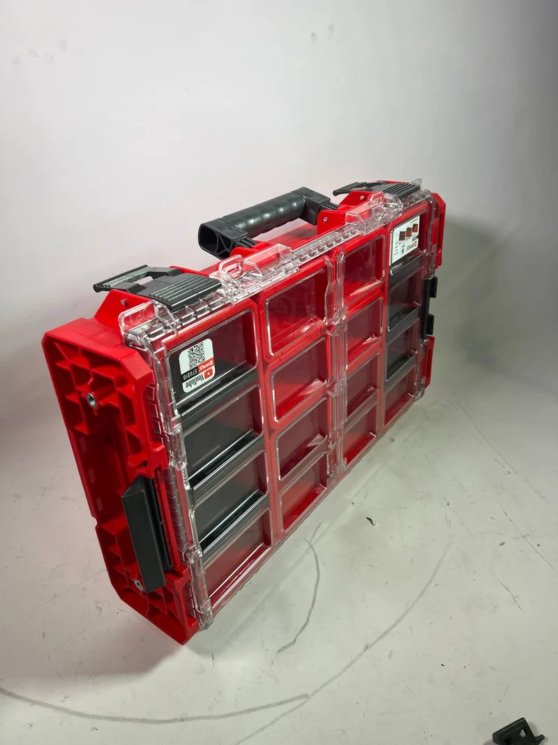 Qbrick System ONE Organizer XL 2.0 RED ULTRA HD Custom - Beschädigt