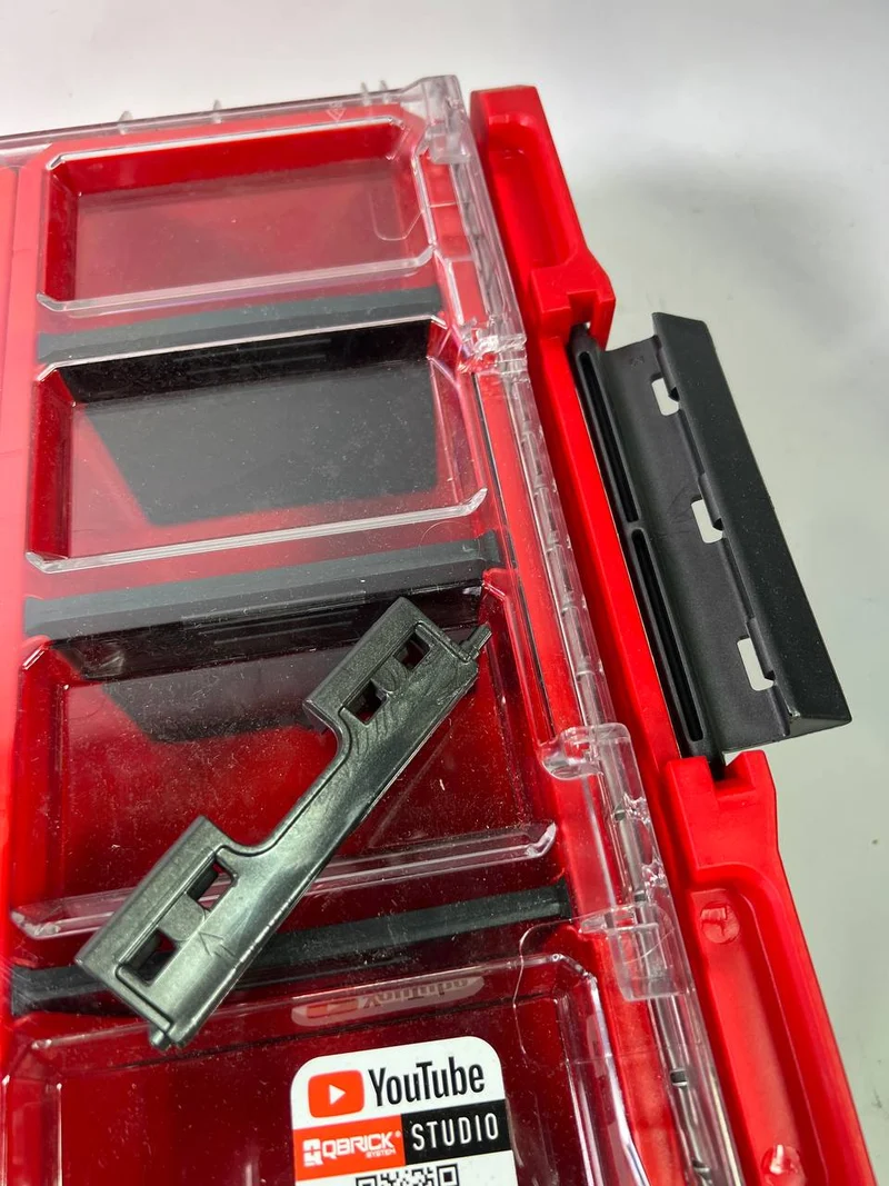 Qbrick System ONE Organizer XL 2.0 RED ULTRA HD Custom - Beschädigt