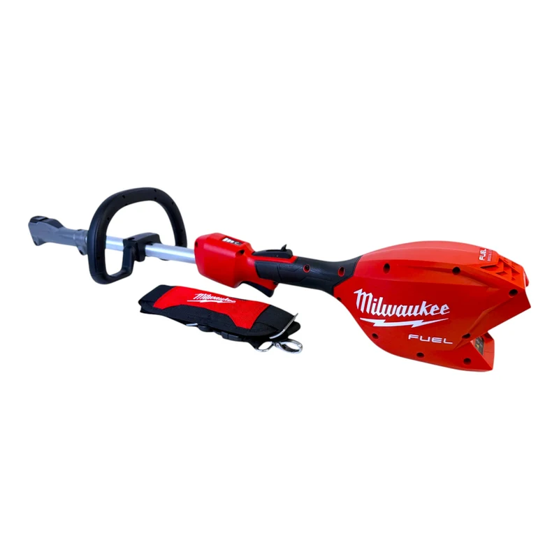 Milwaukee M18 FOPH2-­LTA-502 Akku Basiseinheit 18 V Brushless + Rasentrimmer Aufsatz + 2x Akku 5,0 Ah + Ladegerät