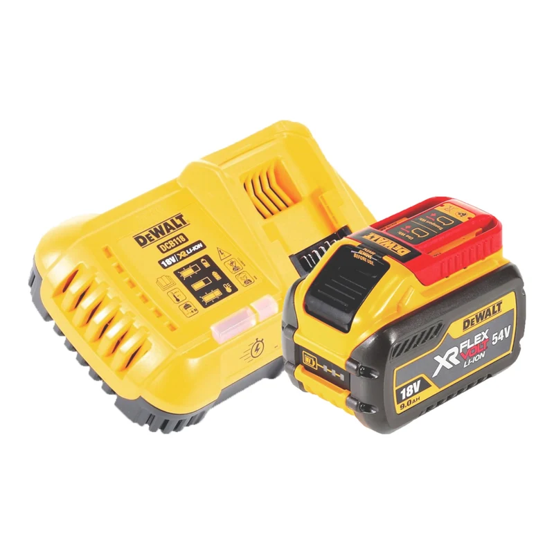 DeWalt DCS 573 X1T Akku Handkreissäge 18 V 190 x 30 mm Brushless + 1x Akku 9,0 Ah + Ladegerät + TSTAK