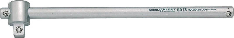 HAZET Quergriff mit Gleitstück 8815 3/8 Zoll Länge 198 mm – CV-Stahl verchromt