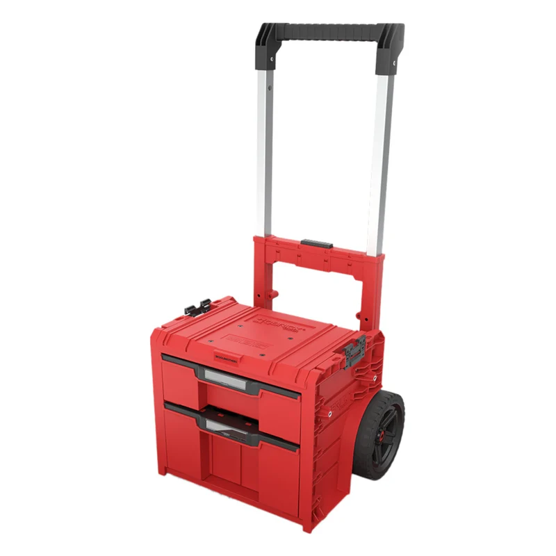 Toolbrothers RHINO L Drawer 2 Cart Plus ULTRA - Mobiler Schubladen Werkzeugkoffer 9,5 l 12 l mit Doppelteleskopgriff