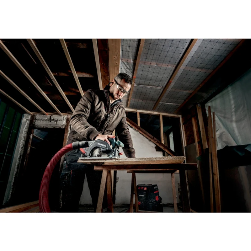Metabo KS 18 LTX 57 Akku Handkreissäge 18 V 165 mm + 1x LiHD Akku 10,0 Ah - ohne Ladegerät