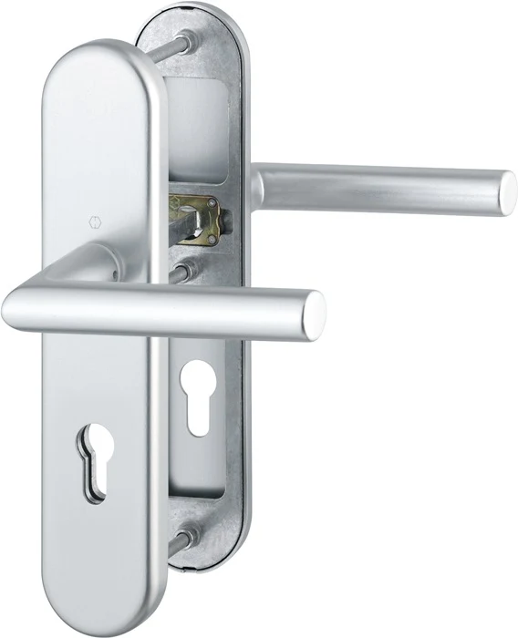 HOPPE Schutzgarnitur Amsterdam 1400/3331/3310 Aluminium F1 ( 3000209117 )