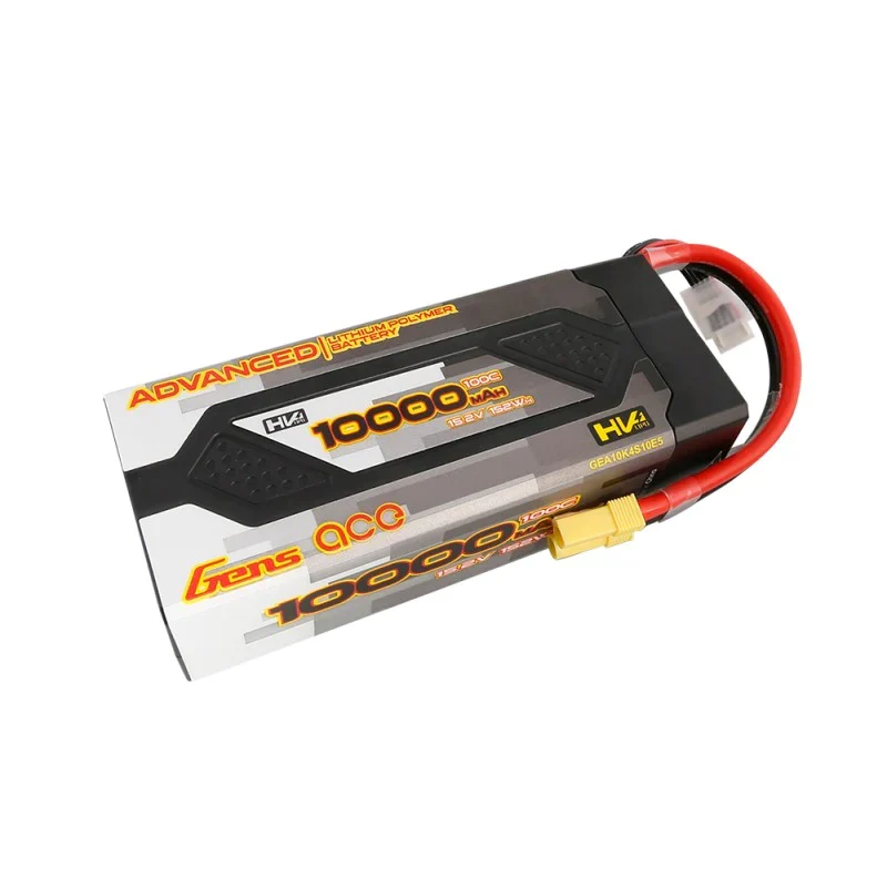 Gens Ace Advanced 10000mAh 15,2 V 100 C 4S2P HardCase 61 # Lipo-Akku mit EC5