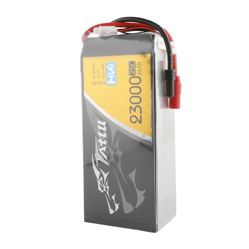 Tattu 23000 mAh 22,8 V 25 C 6S1P Lipo-Akku mit XT150 + AS150