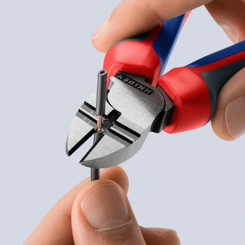 KNIPEX Abisolierseitenschneider 160 mm für 1,5 und 2,5 mm² Leiter, poliert