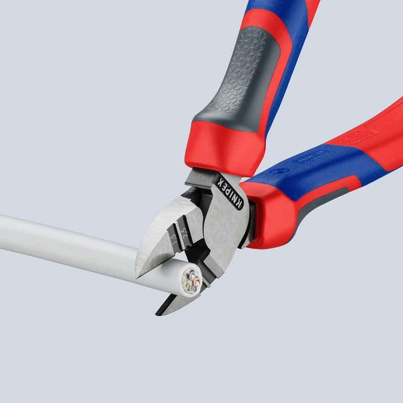 KNIPEX Abisolierseitenschneider 160 mm für 1,5 und 2,5 mm² Leiter, poliert