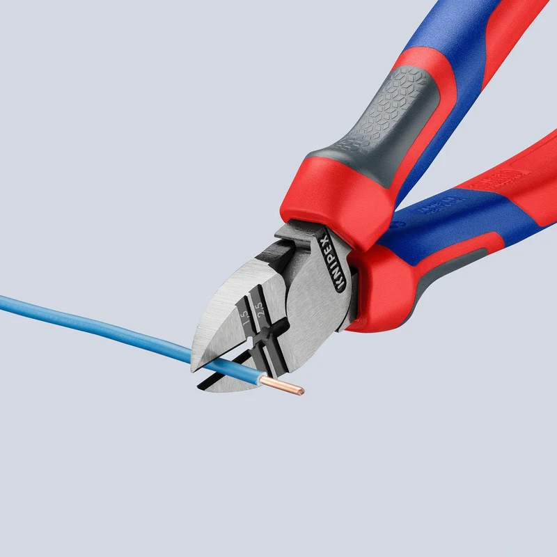 KNIPEX Abisolierseitenschneider 160 mm für 1,5 und 2,5 mm² Leiter, poliert