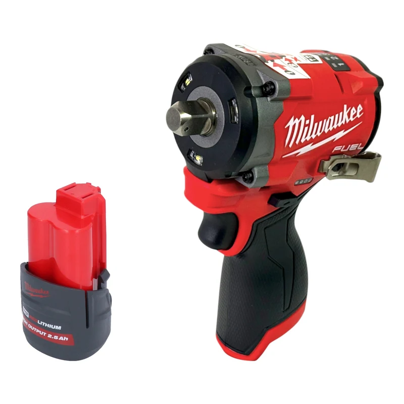 Milwaukee M12 FCIWP12G3-251 Akku Schlagschrauber 12 V 542 Nm 1/2" Brushless + 1x Akku 2,5 Ah - ohne Ladegerät