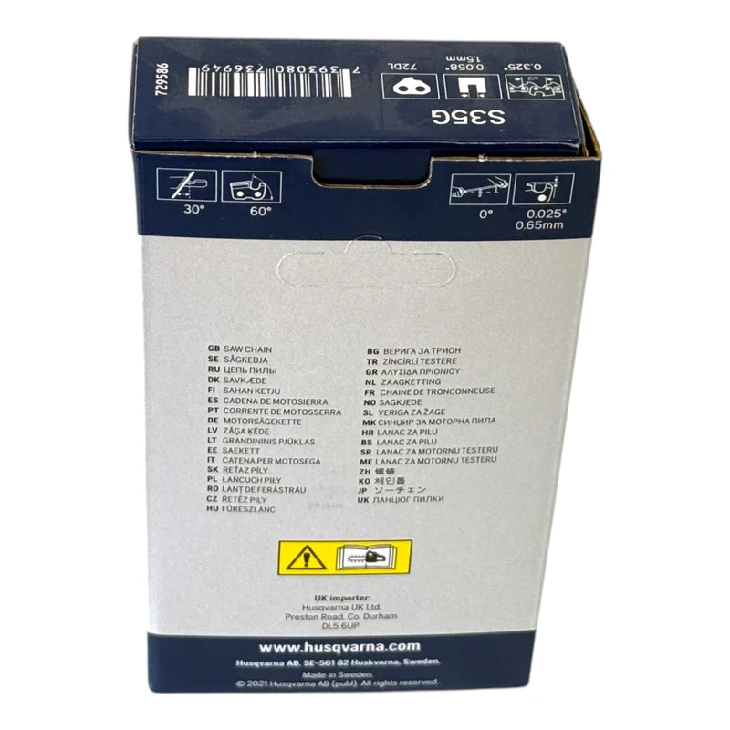 Husqvarna X-CUT S35G Sägekette 45 cm .325" 1,5 mm HM ( 585639572 ) für Kettensäge