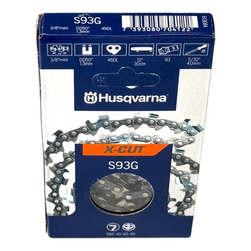 Husqvarna X-CUT S93G Sägekette 40 cm 3/8" 1,3 mm ( 585404256 ) für Kettensäge