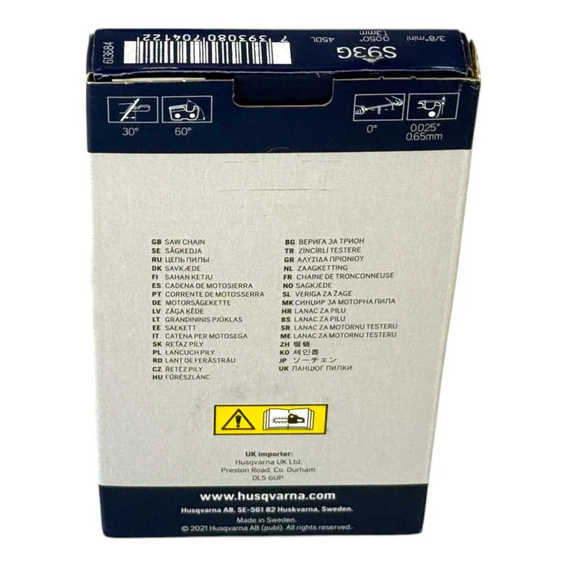 Husqvarna X-CUT S93G Sägekette 40 cm 3/8" 1,3 mm ( 585404256 ) für Kettensäge
