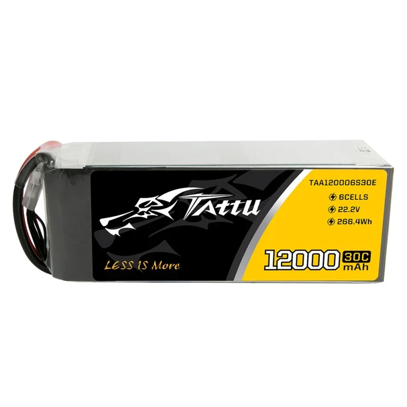 Tattu 12000mAh 22,2V 30C 6S1P UAV Lipo Akkupack