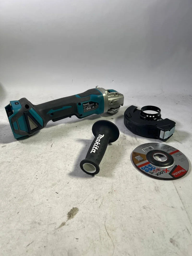 Makita DGA 519 Z Akku Winkelschleifer 18 V 125 mm Brushless X-Lock Solo - Neuwertig
